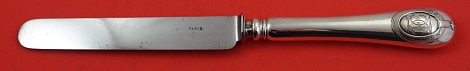 Regular Knife belt medallion w/ mono inside some pits 8 3/8